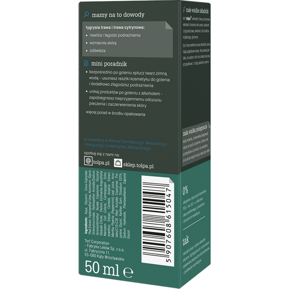 Tołpa men, nawilżający krem orzeźwiający 50 ml