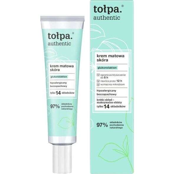 Tołpa TOŁPA AUTHENTIC Krem do twarzy do skóry matowej 40 ml