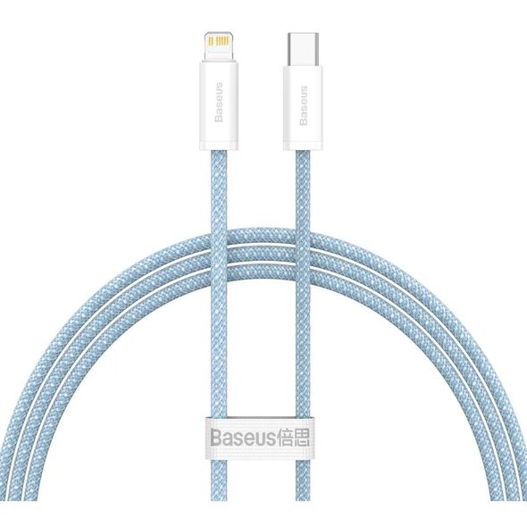 Baseus Καλώδιο USB-C σε Lightning Dynamic Series, 20W, 1m Γαλάζιο (CALD000003) (BASCALD000003) έως 12 άτοκες Δόσεις
