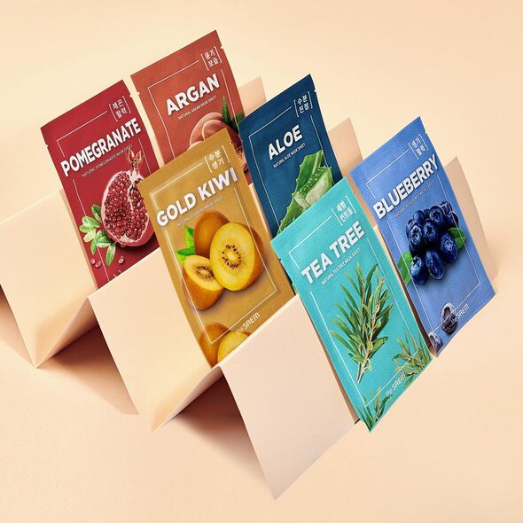 theSaem The SAEM Natural Mask Sheet Maska w płacie - Blueberry 21ml