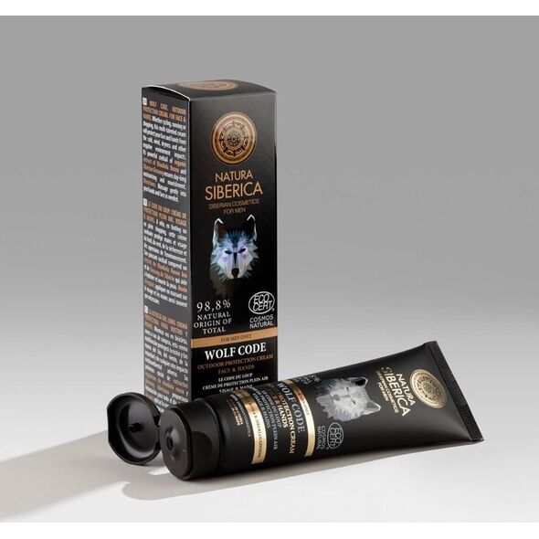 Ochronny krem do twarzy i dłoni na każdą pogodę Wolf Code 80 ml