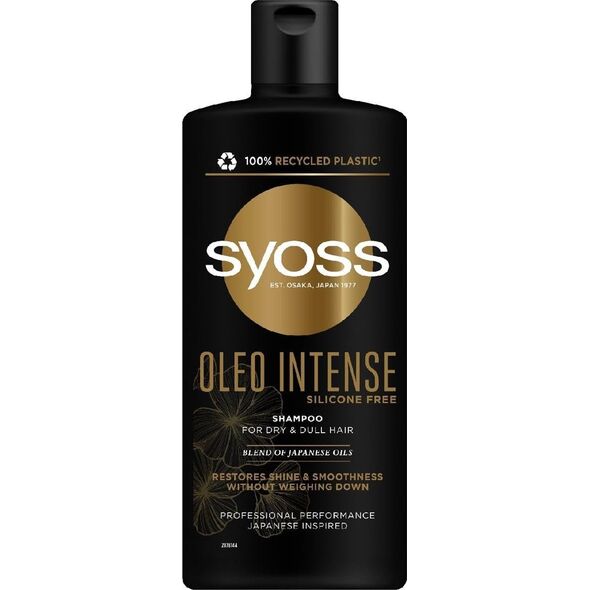 Syoss Oleo Intense szampon do włosów suchych i matowych przywracający blask i miękkość 440ml
