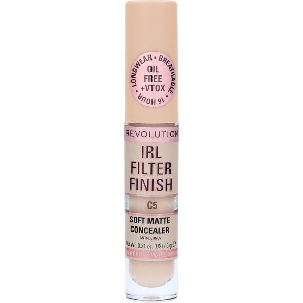 MAKE UP REVOLUTION Makeup Revolution IRL Filter Finish Korektor w płynie C5 6g