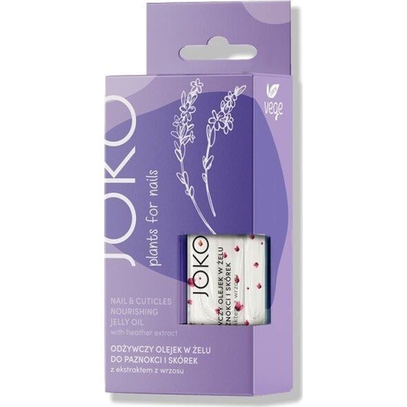 Joko JOKO Plants for Nails Odżywczy Olejek w żelu do paznokci i skórek z ekstraktem z wrzosu 11ml