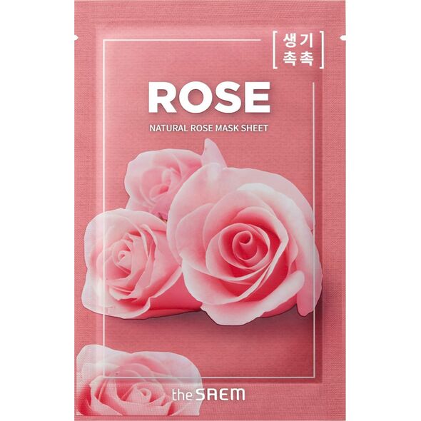 theSaem The SAEM Natural Mask Sheet Maska na tkaninie - Rose 21ml