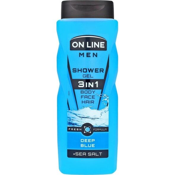 Forte Sweeden On Line Men Żel pod prysznic 3in1 Deep Blue dla mężczyzn 410ml