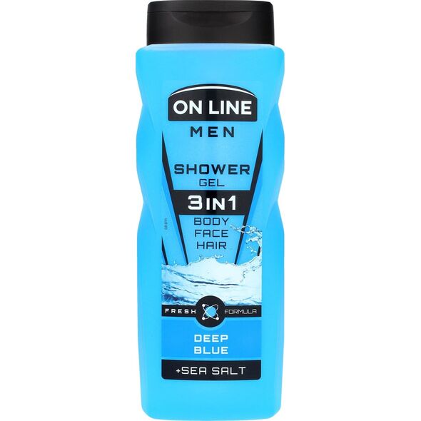 Forte Sweeden On Line Men Żel pod prysznic 3in1 Deep Blue dla mężczyzn 410ml