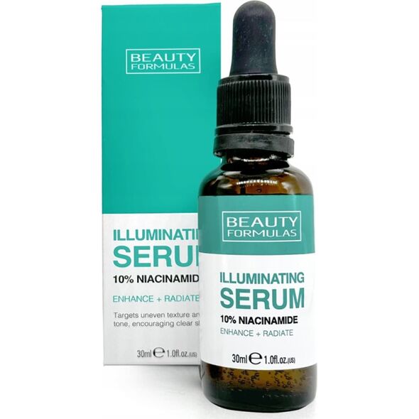 Beauty Formulas BEAUTY F TWARZ Serum 10%Niacinamid rozświet. 30ml