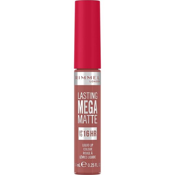 Rimmel  Rimmel Lasting Mega Matte długotrwała matowa pomadka w płynie do ust 110Blush 7.4ml