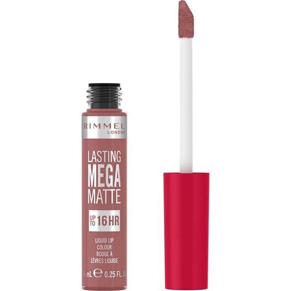 Rimmel  Rimmel Lasting Mega Matte długotrwała matowa pomadka w płynie do ust 110Blush 7.4ml
