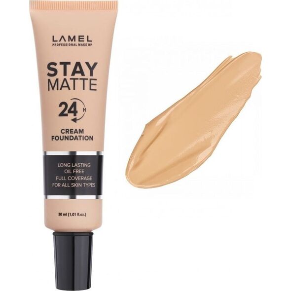 Lamel LAMEL Podkład do twarzy Stay Matte 24H nr 404 - Sand 30ml