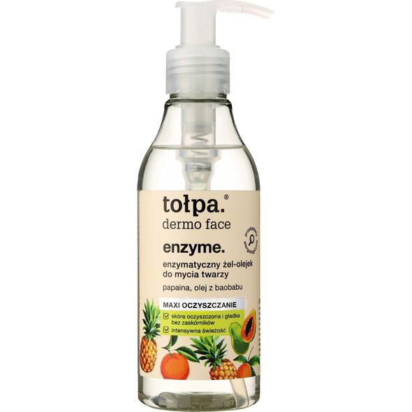 Tołpa Dermo Face Enzyme Enzymatyczny żel-olejek do mycia twarzy 195ml