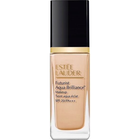 Estee Lauder Futurist Aqua Brilliance Makeup with Intense Moisture Infusion SPF 20 30ml. 1W0 Warm Porcelain
