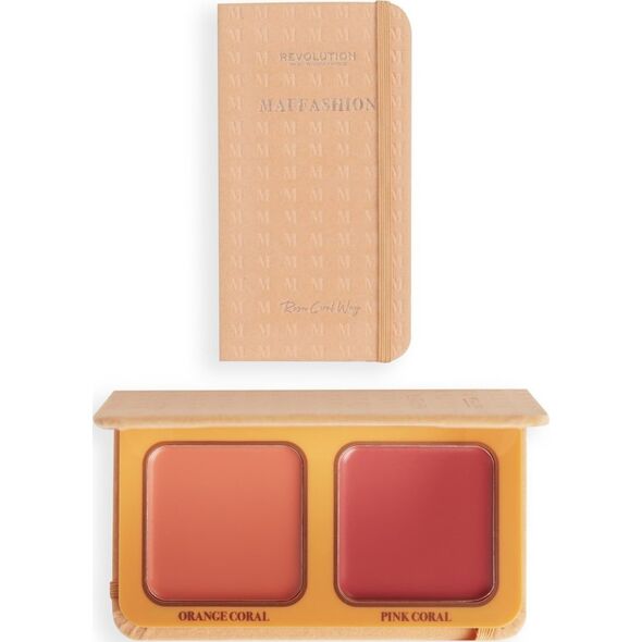 MAKE UP REVOLUTION REVOLUTION X Maffashion róż w kremie Duo