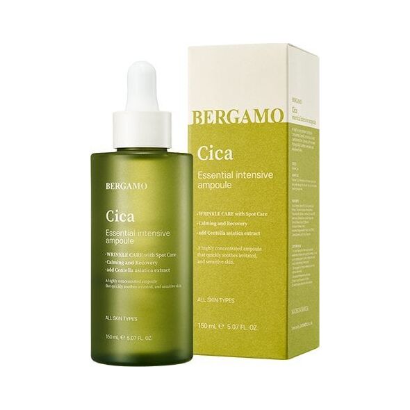 Bergamo Colours Cica Kojąco-nawilżające serum do twarzy z wąkrotką azjatycką 150ml