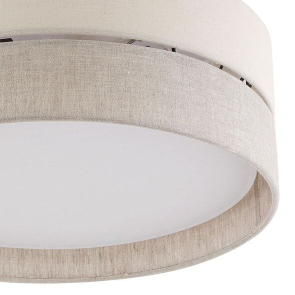 TK Lighting Eco 5775 πλαφονιέρα φωτιστικό οροφής 3x15W E27 λευκό/γκρι