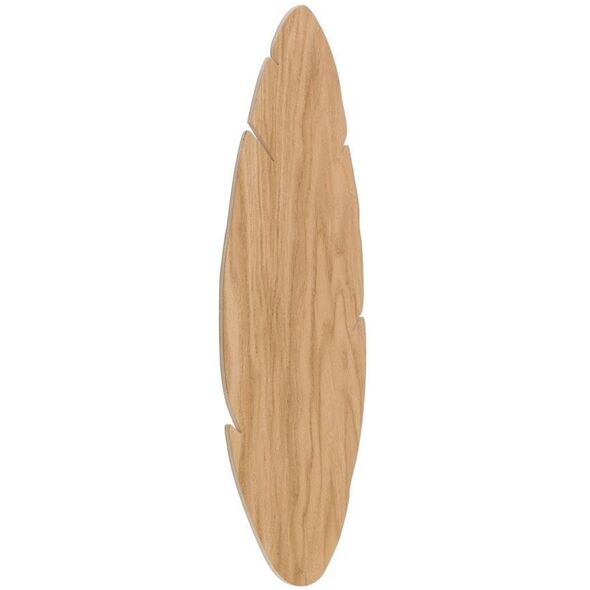 TK Lighting Hoja Wood 4678 απλίκα ξύλινο φύλλο φωτιστικό τοίχου 2x6W G9 ξύλο