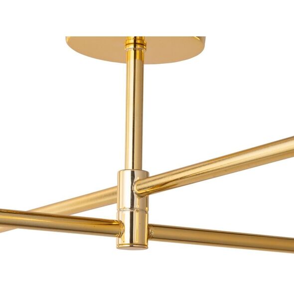 Φωτιστικό οροφής TKKRYWULT Sarius Gold 4738 4x6W G9 χρυσό/λευκό
