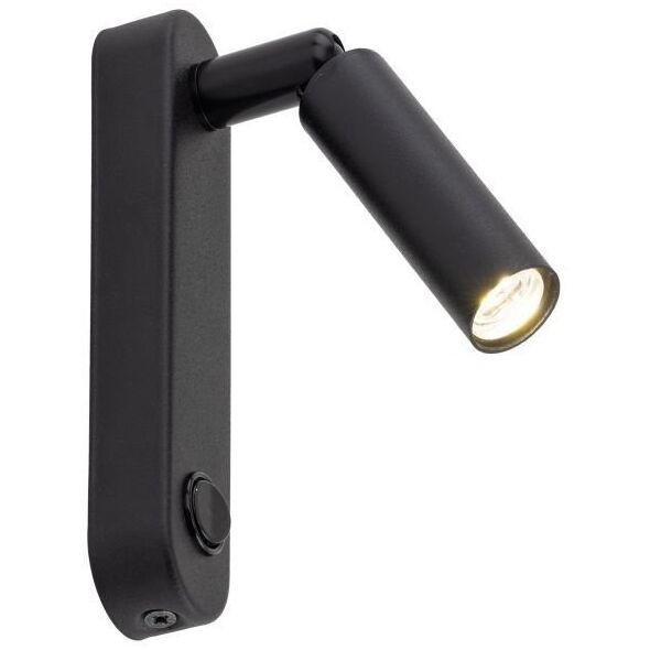 TK Lighting Enzo 6621 απλίκα τοίχου 1x6W G9 μαύρο