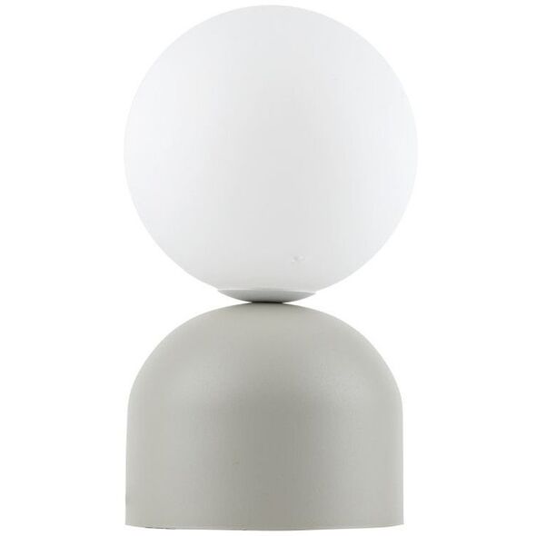 TK Lighting Miki 16038 lampa stołowa lampka 1x8W G9 beżowa/biała