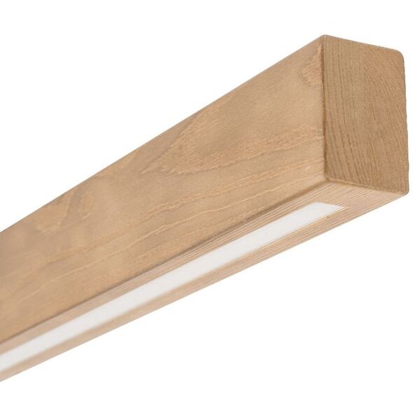 TK Lighting Teo 6619 πλαφονιέρα φωτιστικό οροφής 1x36W LED 3000K πεύκο/μαύρο