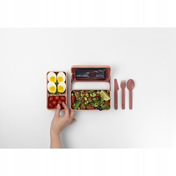 Μεγάλο ροζ BAULETTO Lunchbox
