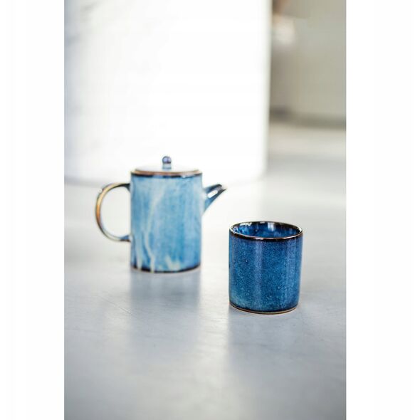 ΖΑΧΑΡΟΔΟΧΕΙΟ DEEP BLUE με καπάκι, 220 ml