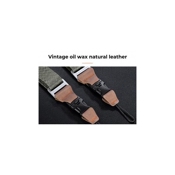 Λουράκι κάμερας K&F Concept Alpha Strap - πράσινο vintage
