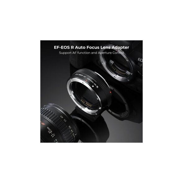 Προσαρμογέας βάσης K&F Concept - Canon EF / Canon RF