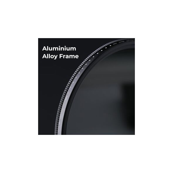 Ρυθμιζόμενο γκρι φίλτρο K&F Concept B-Series Fader ND2-400 - 62 mm