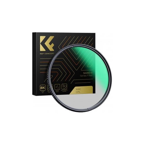 Κυκλικό πολωτικό φίλτρο K&F Concept Nano-X MRC CPL - 72 mm
