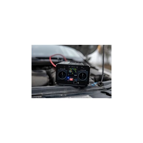 Μετατροπέας τάσης Newell με καθαρό ημίτονο - 24 V / 230 V, 1000 W