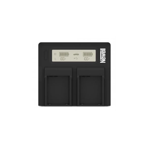 Διπλός φορτιστής Newell DC-LCD για μπαταρίες BP-A30/A60/A90 για Canon
