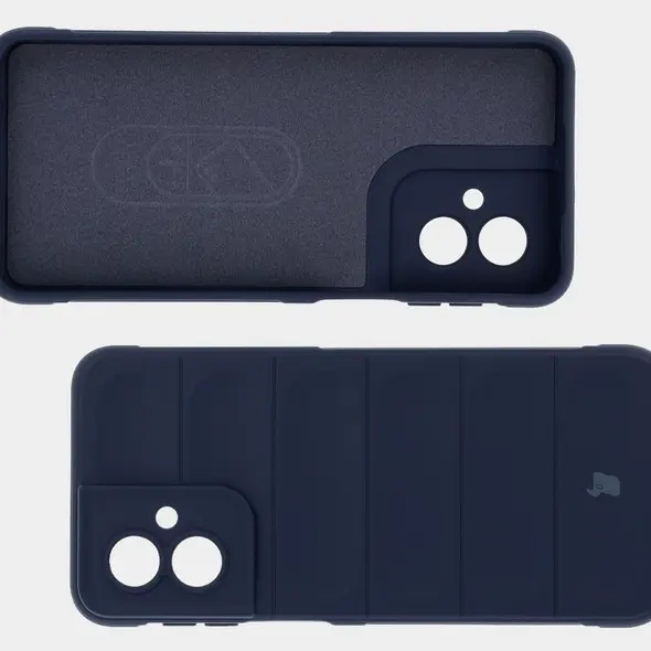 Pancerne etui Bizon Case Tur do Motorola Moto G55 5G granatowe