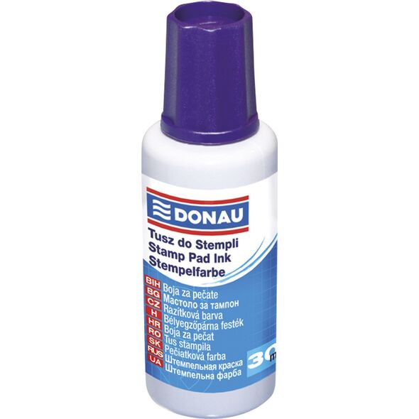 Donau Tusz do pieczątek DONAU, 30ml, fioletowy