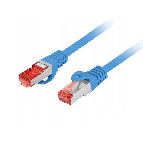 Patchcord Lanberg S/FTP κατ.6 3m LSZH CU fluke passed μπλε
