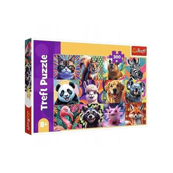 PUZZLE 300 Αστεία πορτρέτα ζώων 23030