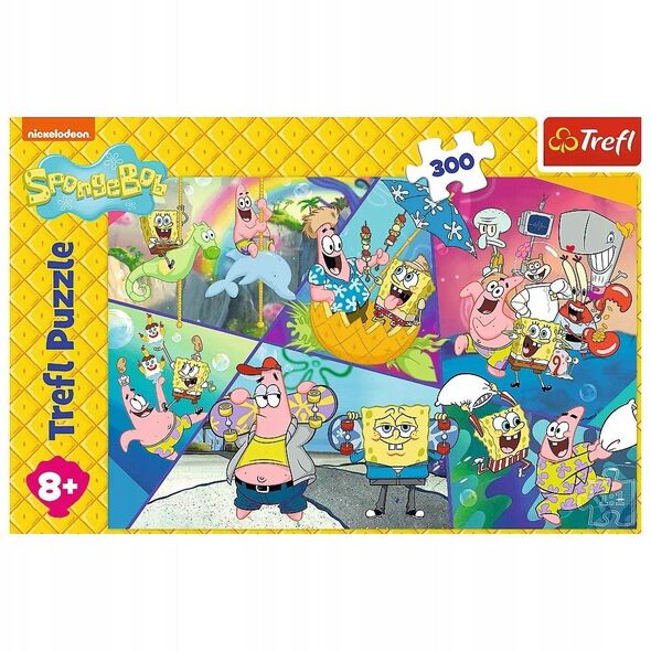PUZZLE 300 Μπομπ Σφουγγαράκης στο Μπικίνι Μπότομ 23038