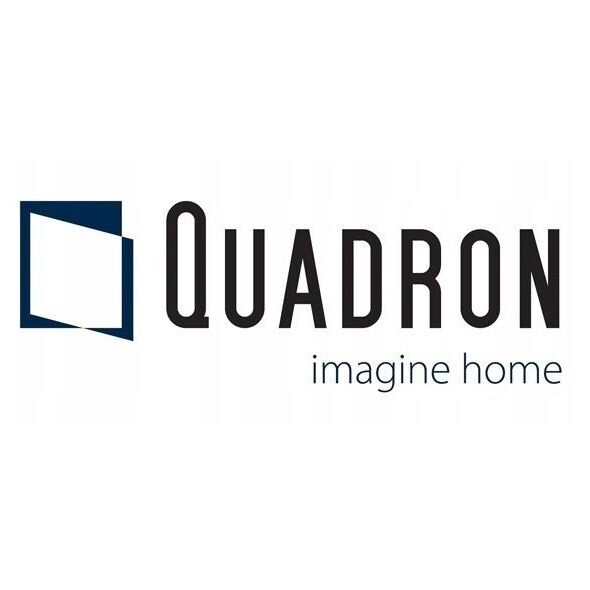 QUADRON | LOGAN 120 | γρανιτένιος νεροχύτης κουζίνας SNOW WHITE + ZŁOTO PVD | διάσταση: 76 x 45 x 23,5 cm | 2-θάλαμος υποκαθήμενος | υποδομή ντουλαπιού από: 80 cm