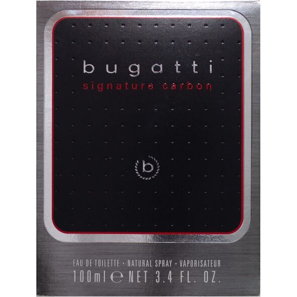 BUGATTI  Signature Carbon Eau de Toilette για άνδρες 100 ml