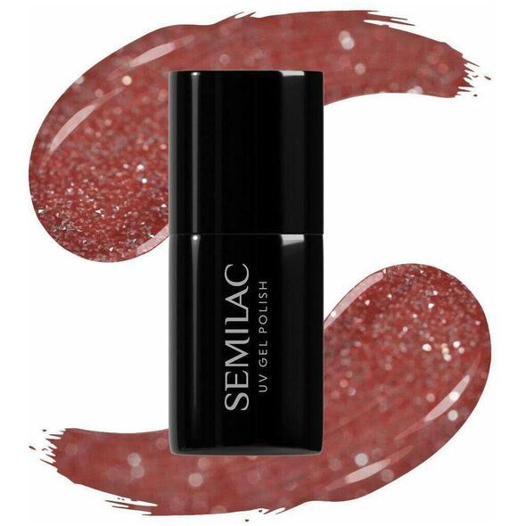 SEMILAC Υβριδικό βερνίκι 654 Mindful 7 ml