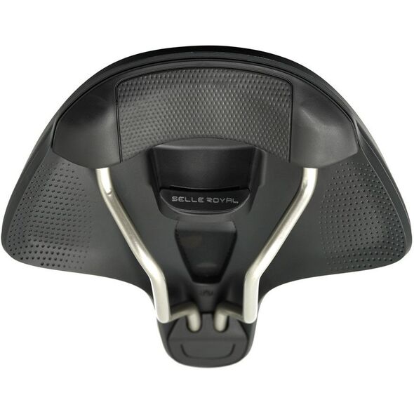 Siodło SELLEROYAL ON OPEN MODERATE 60st. żelowe, ergonomiczny kanał, unisex, 531g