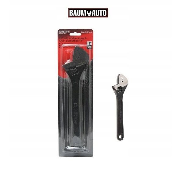 Klucz nastawny 12" 300mm w blisterze