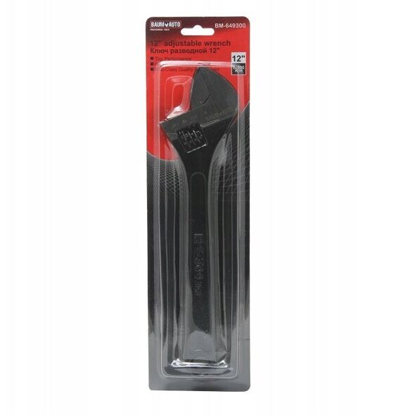 Klucz nastawny 12" 300mm w blisterze