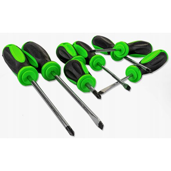 Zestaw śrubokrętów 10el. (SL i PH: 150x5.6, 100x4.5, 75x3.8, 40x5.6mm | T5x150mm | T4x150mm)