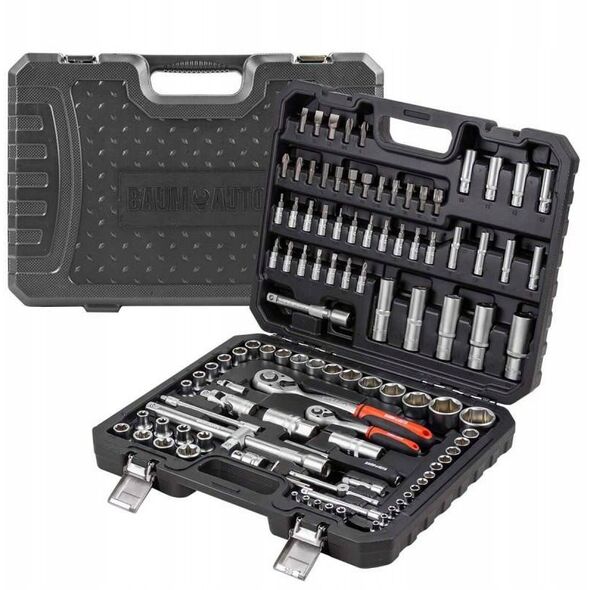 Zestaw narzędzi 1/2" i 1/4" 109el. (6-kątnych) (4-22mm)