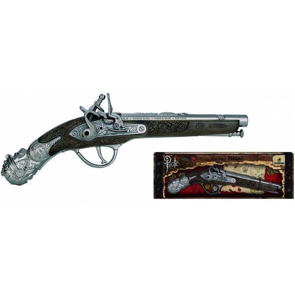 Gonher Metalowy pistolet pirata - 239863