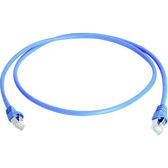 Telegaertner Telegärtner Telegartner MP8 FS 500 - Patch- Cable - RJ- 45 (M) - RJ- 45 (M) - 25cm - SFTP - CAT 6a - blue (L00000A0233)