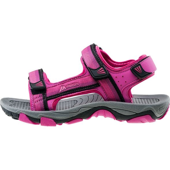 Martes Sandały damskie Makanos Dark fuchsia/Fuchsia/Black r. 41