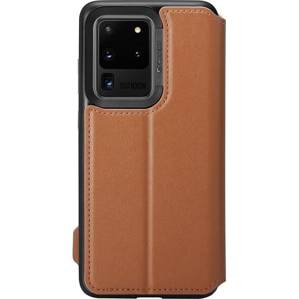Spigen SPIGEN CIEL WALLET BRICK GALAXY S20 ULTRA SADDLE BROWN